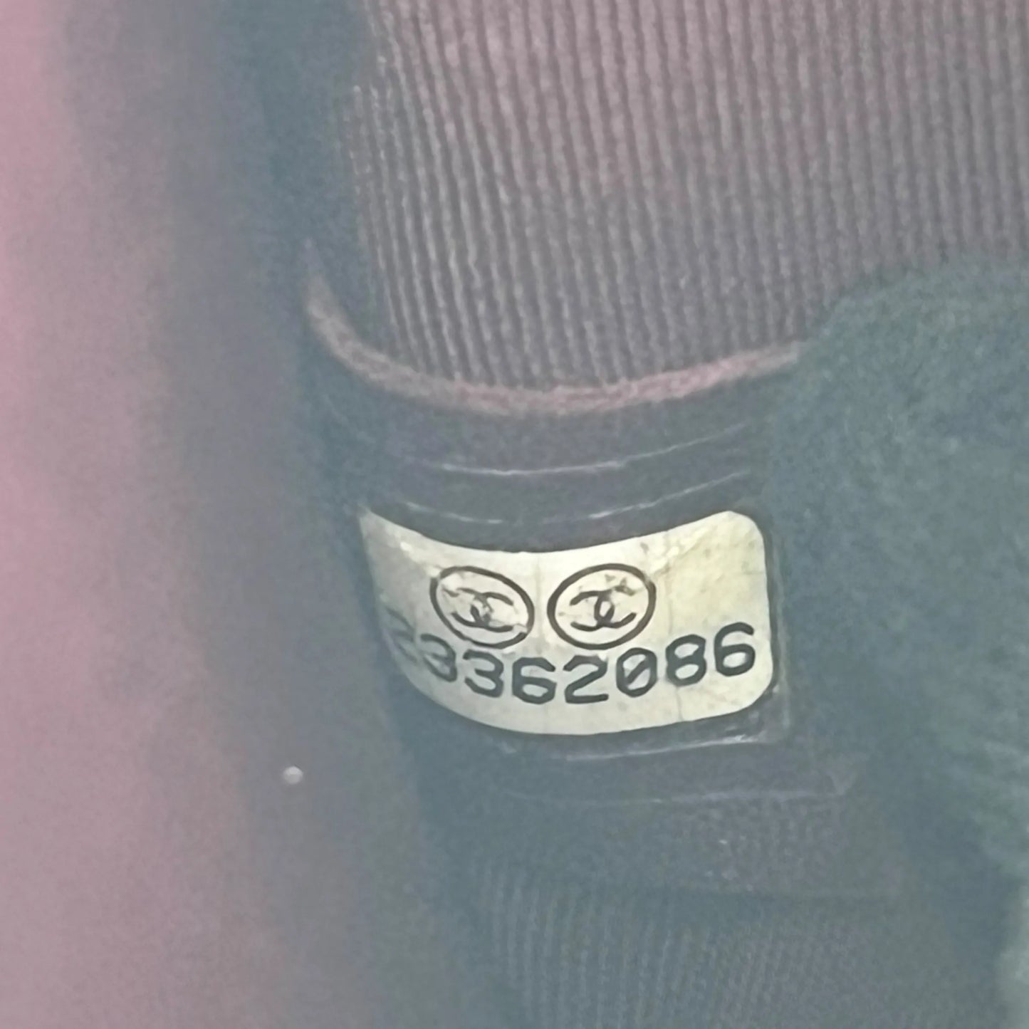 CHANEL CC University Matelasse Goatskin Chain Shoulder Bag - Navy 