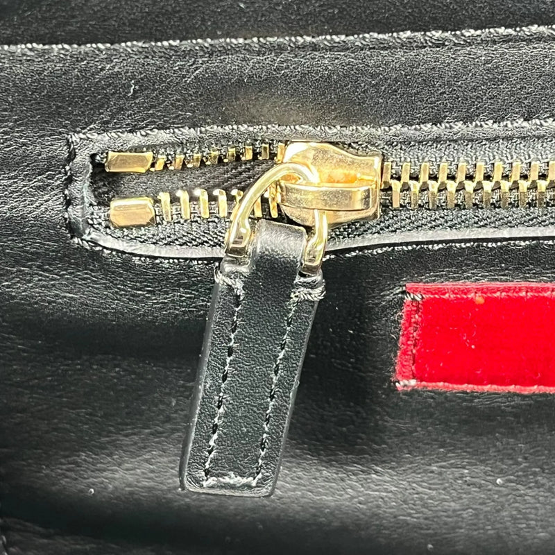 Valentino Rockstud Leather Handbag/Shoulder Bag - Black 