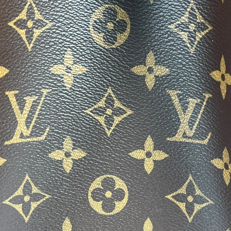 Louis Vuitton On the Go MM Monogram Giant Canvas Tote Bag - Brown