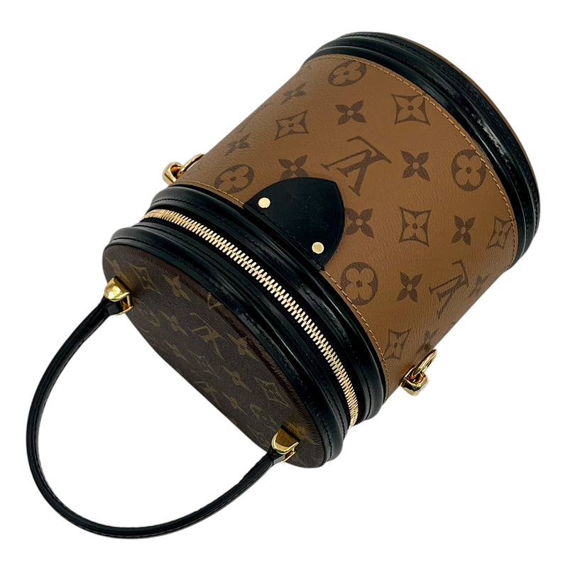 Louis Vuitton モノグラム キャンバス リバース カンヌ ハンドバッグ - ブラウン