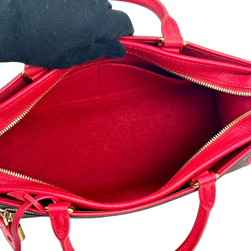 Louis Vuitton Monogram Canvas Popincourt PM Handbag/Shoulder Bag - Red 