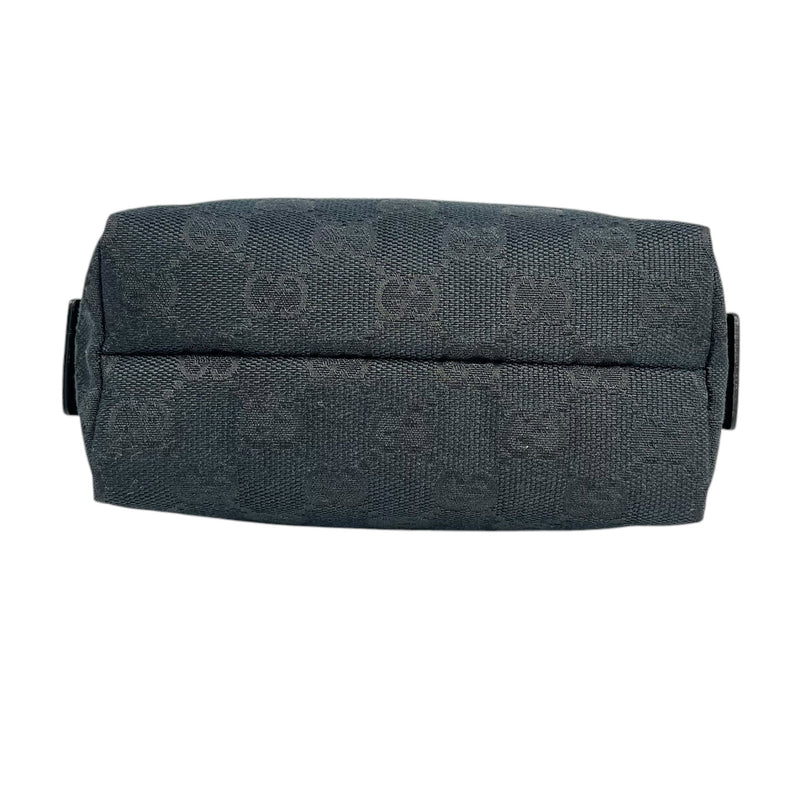 GUCCI GG Canvas Pouch - Black 