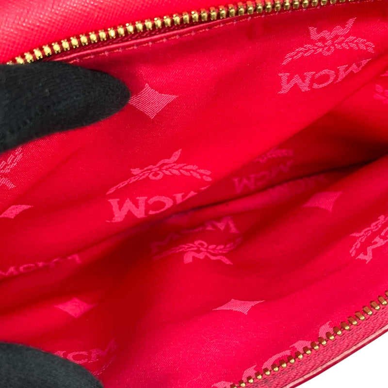 MCM Leather Handbag/Shoulder Bag - Pink 