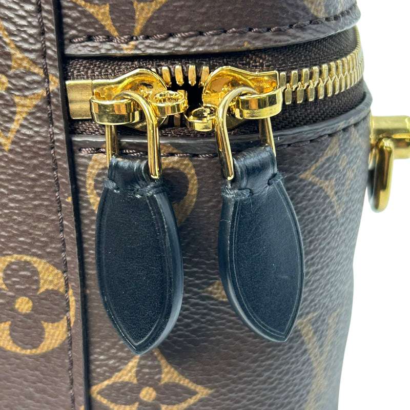 Louis Vuitton モノグラム キャンバス リバース ヴァニティ NV PM ショルダーバッグ - ブラウン