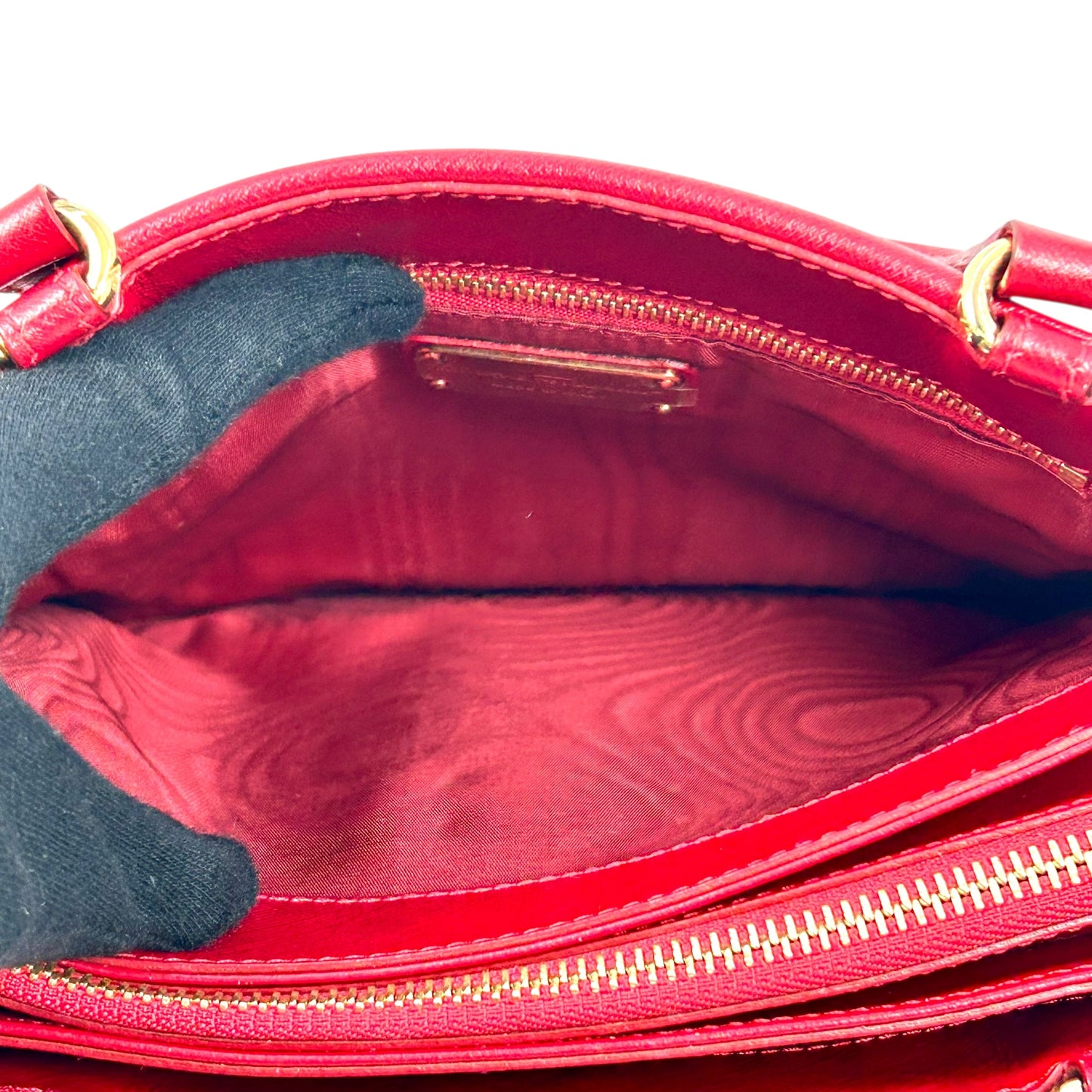 Salvatore Ferragamo ヴァラ ボン ハンドバッグ - レッド