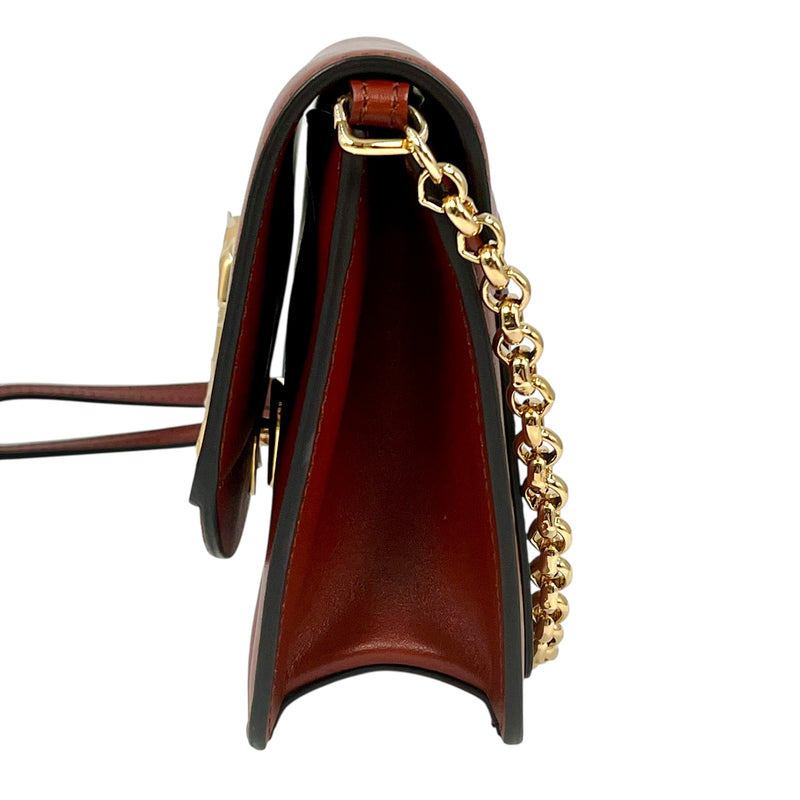 Chloé C Chain Shoulder Bag - Brown 