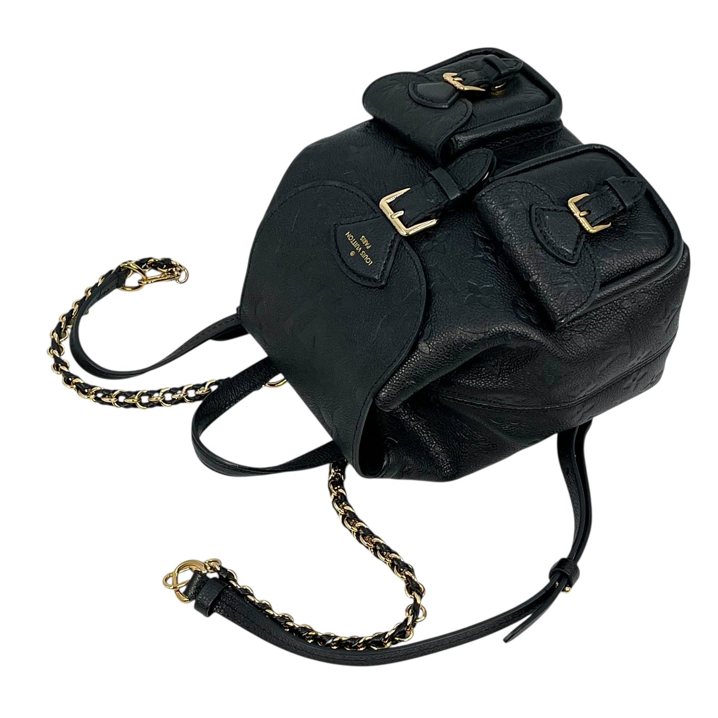 Louis Vuitton Monogram Empreinte Backpack - Black 