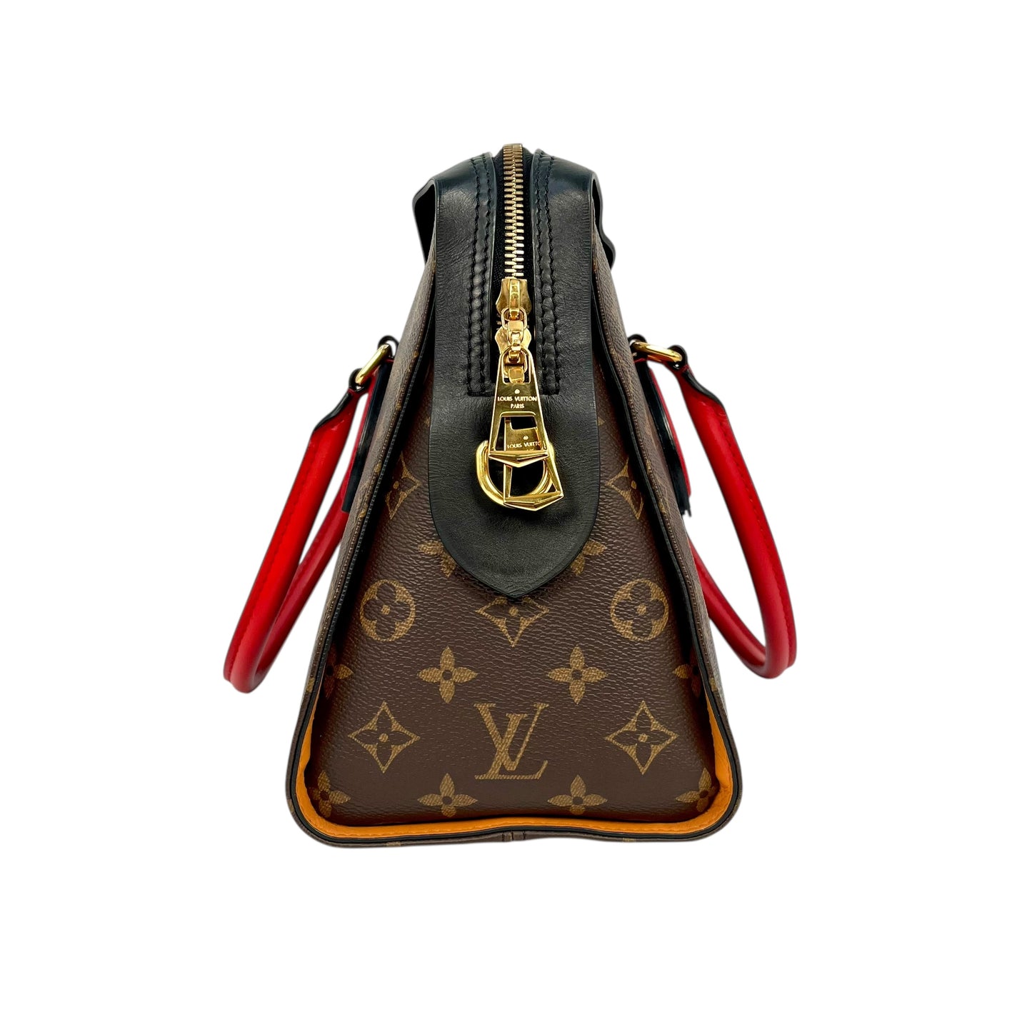 Louis Vuitton Monogram Canvas Tuileries Handbag - Brown 