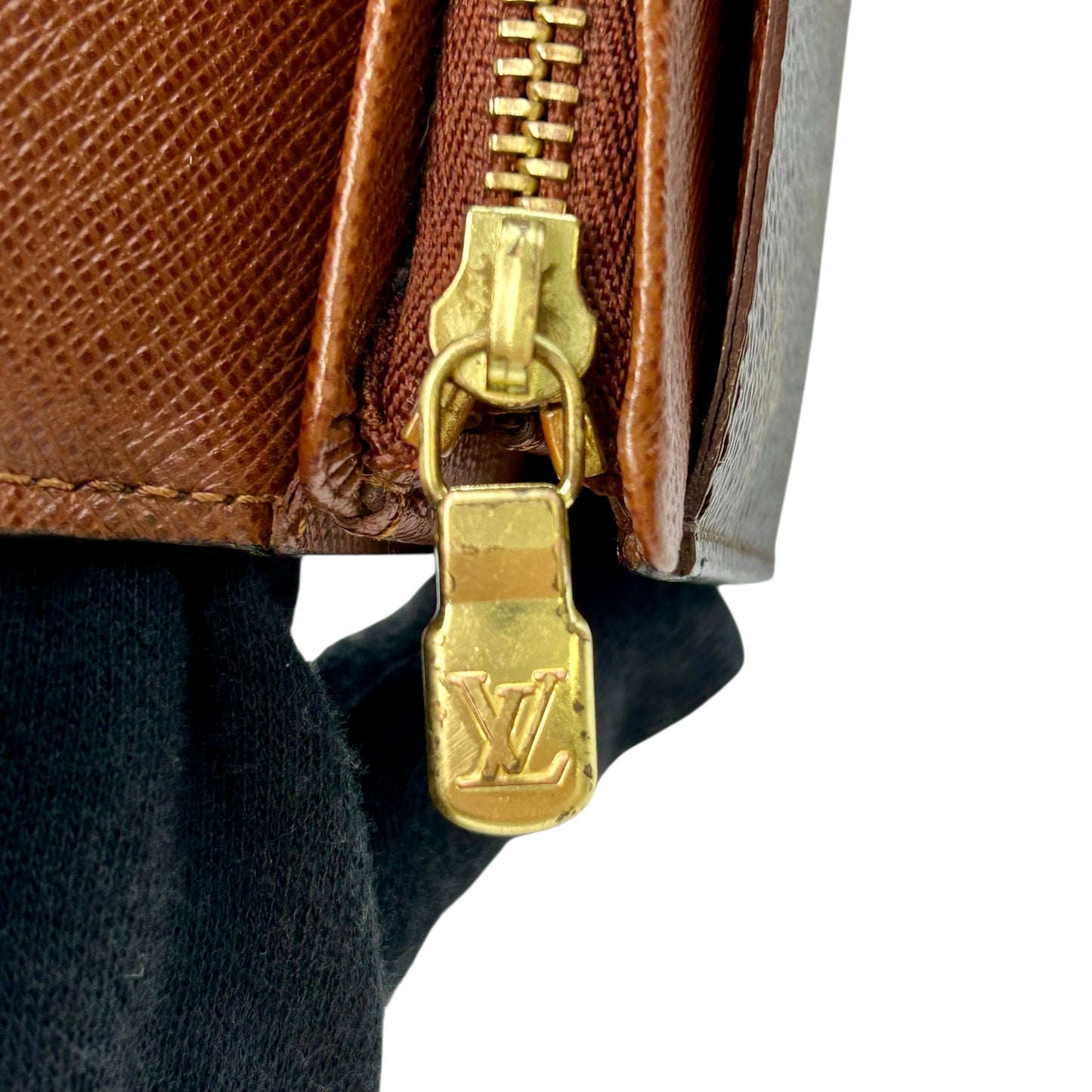 Louis Vuitton Monogram Canvas Porte Monnaie Bi-fold Compact Wallet - 32422 