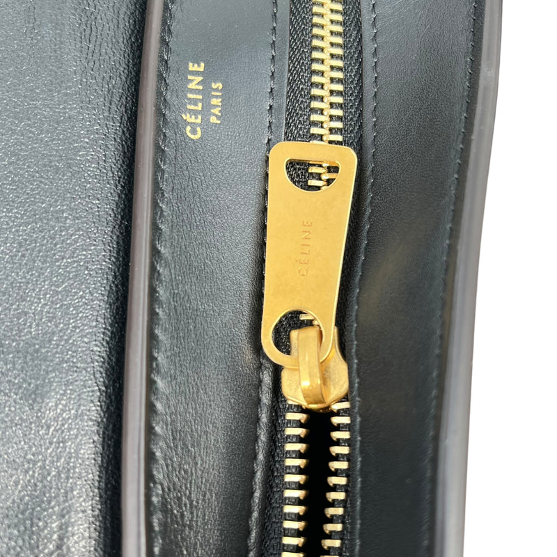 CELINE Trapeze Handbag - Navy Blue 