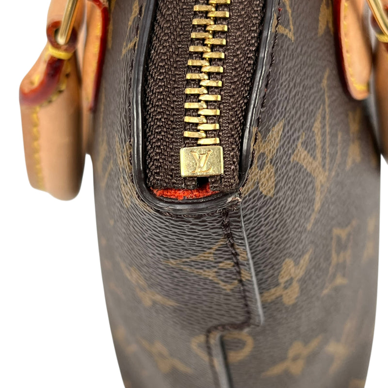 Louis Vuitton Monogram Canvas Lockit BB Handbag/Shoulder Bag - Brown 