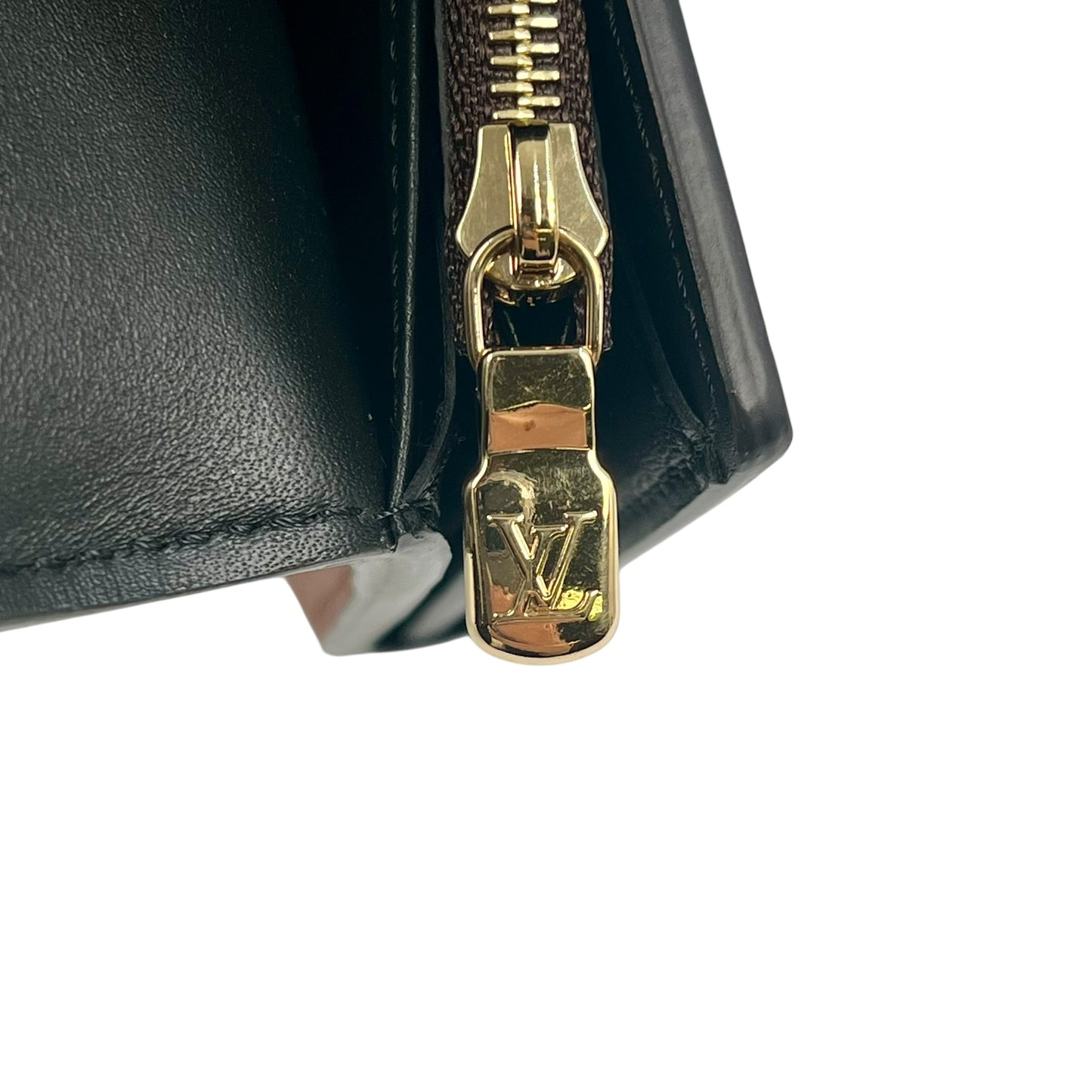 Louis Vuitton Monogram Canvas Reverse Portefeuille Sarah Dauphine Long Wallet - Brown 