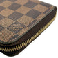 Louis Vuitton Damier Graffiti Zippy Long Wallet - Dark Brown - 31499 