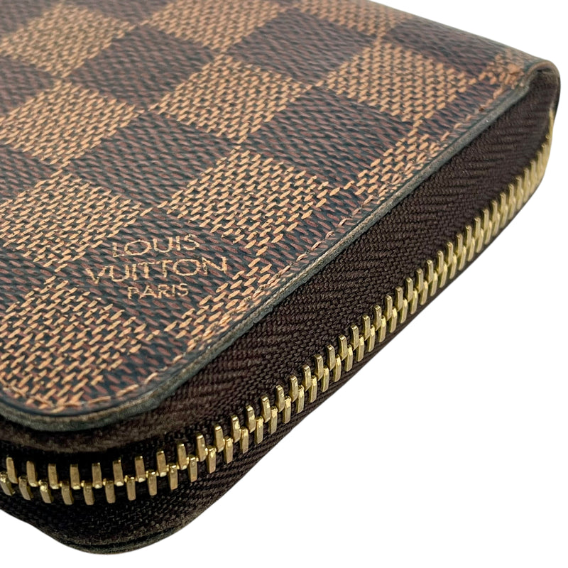 Louis Vuitton Damier Graffiti Zippy Long Wallet - Dark Brown - 31499 