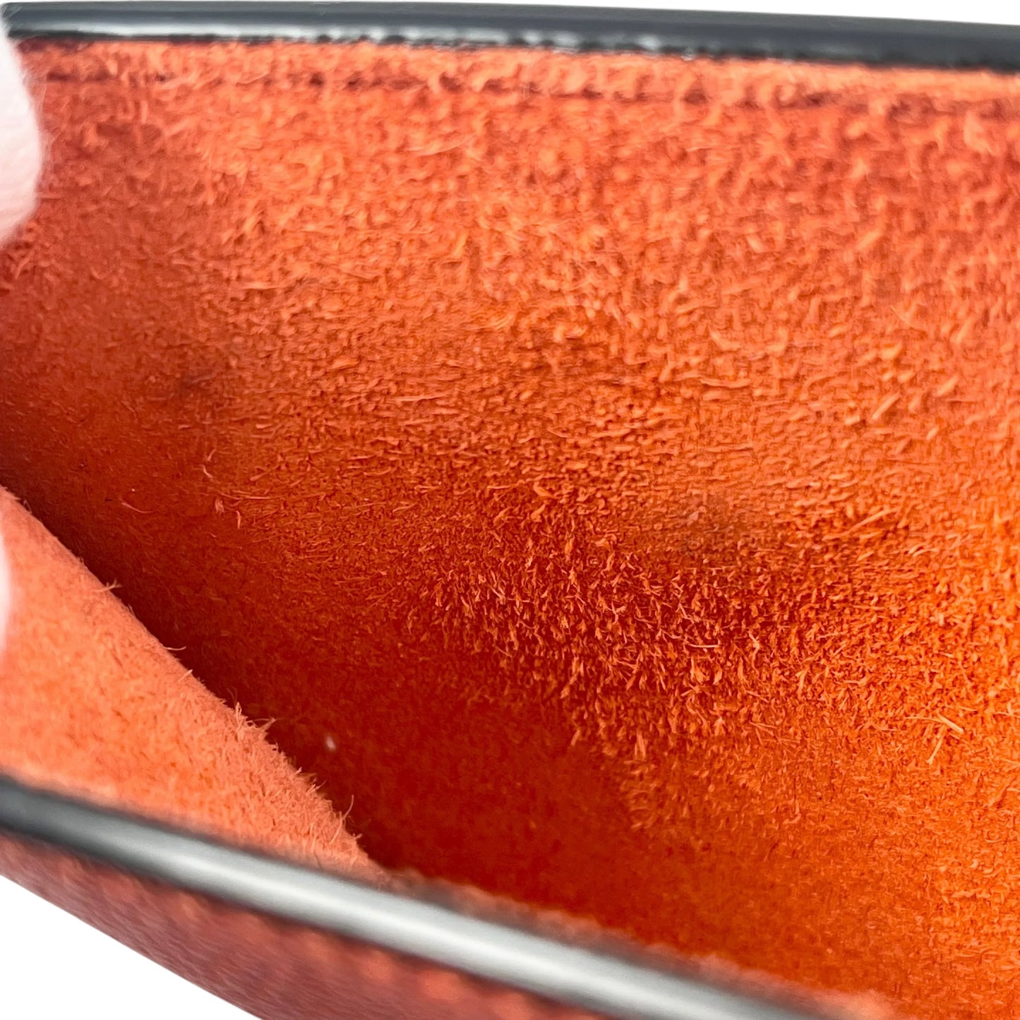 GUCCI GG Logo Embossed Bifold Compact Wallet - Orange 