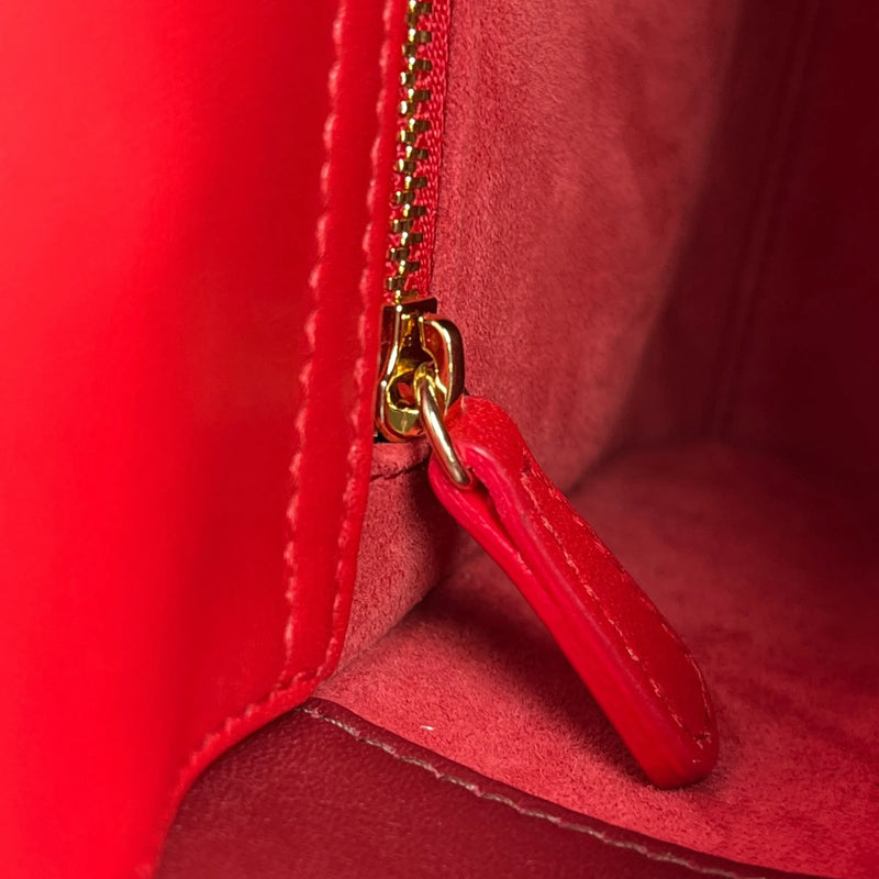 Dior Lady Dior Small Handbag - Red 