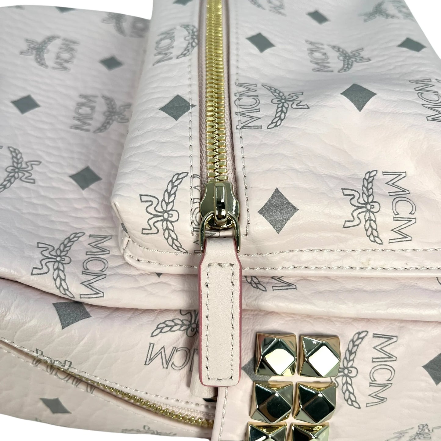 MCM Powder Pink Backpack - Pink 