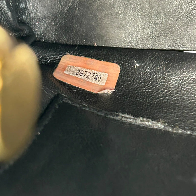 CHANEL Matelasse Tassel Chain Shoulder Bag - Black 