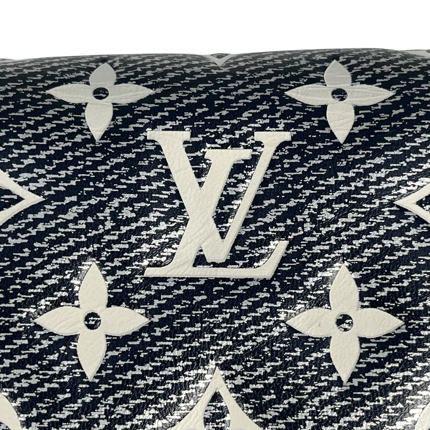 LOUIS VUITTON Portefeuille Lou Monogram Compact Wallet Bi-fold Wallet - Navy 