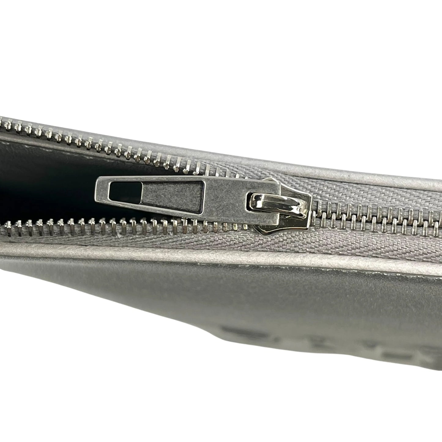 BALENCIAGA Mary Kate Leather Shoulder Bag - Silver 