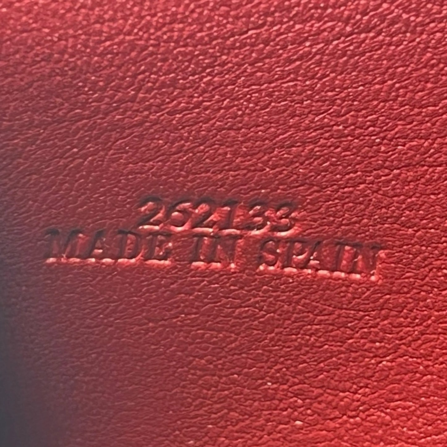 Loewe Calfskin Vertical Compact Wallet - Brown 