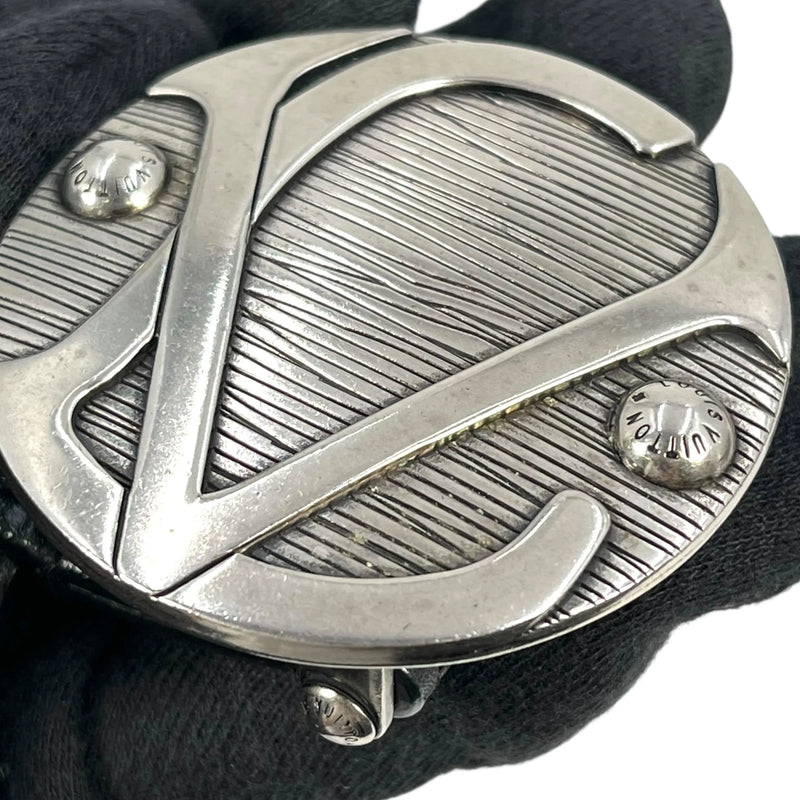 LOUIS VUITTON LV イニシャル リバーシブル ベルト - ブラック