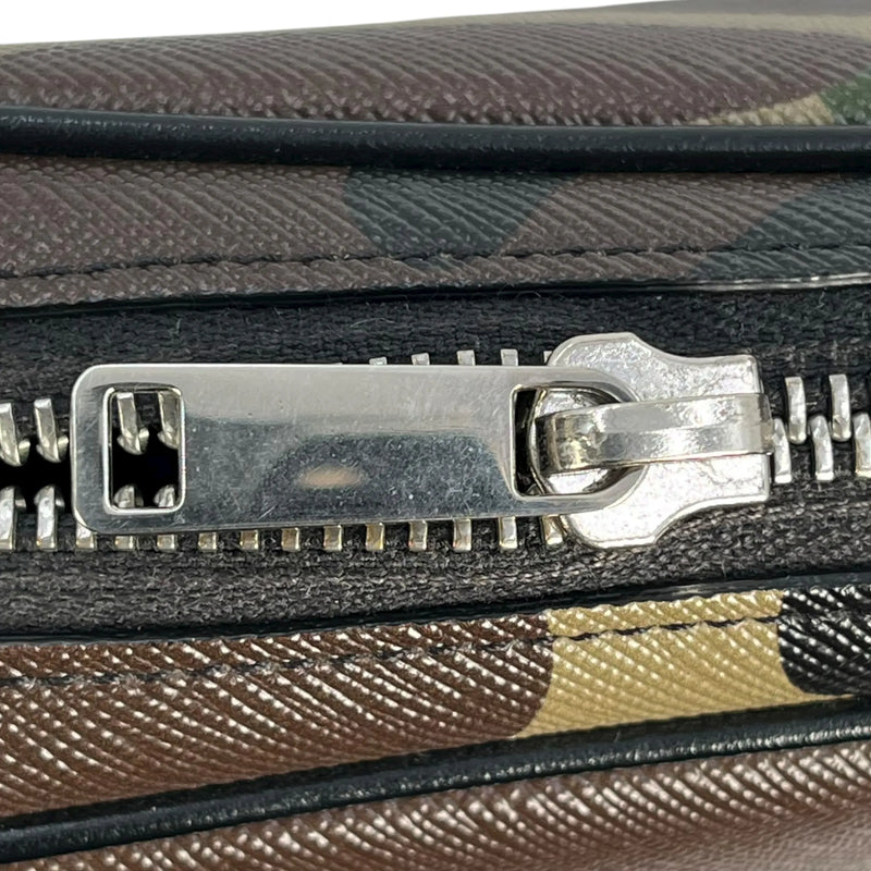 CELINE Camouflage Leather Shoulder Bag - Khaki 