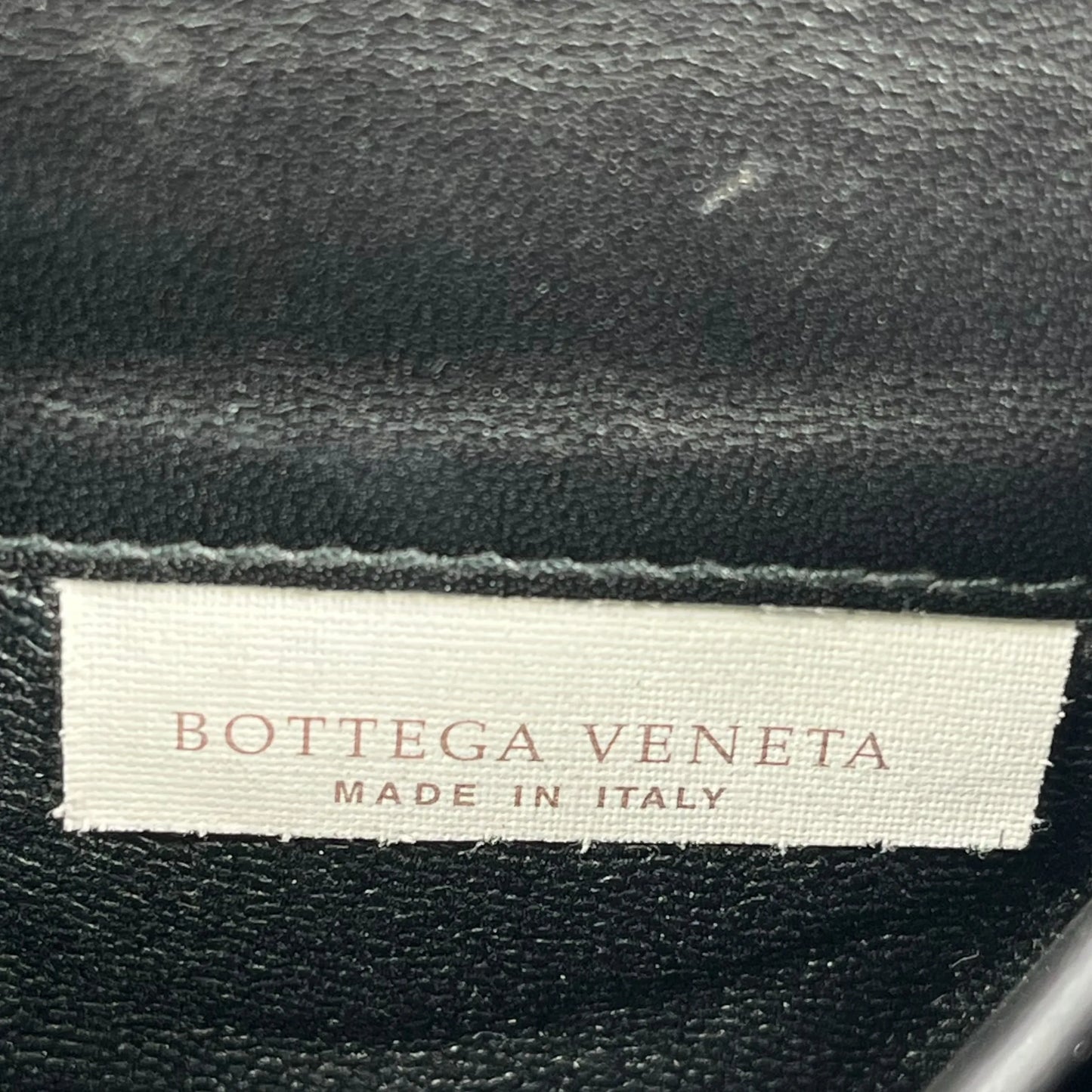 BOTTEGA VENETA イントレチャート レザー 長財布 ロングウォレット - ブラック