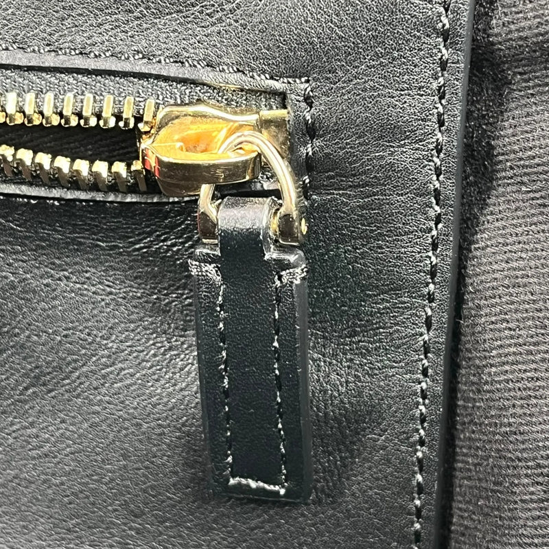 Valentino Rockstud Leather Handbag/Shoulder Bag - Black 