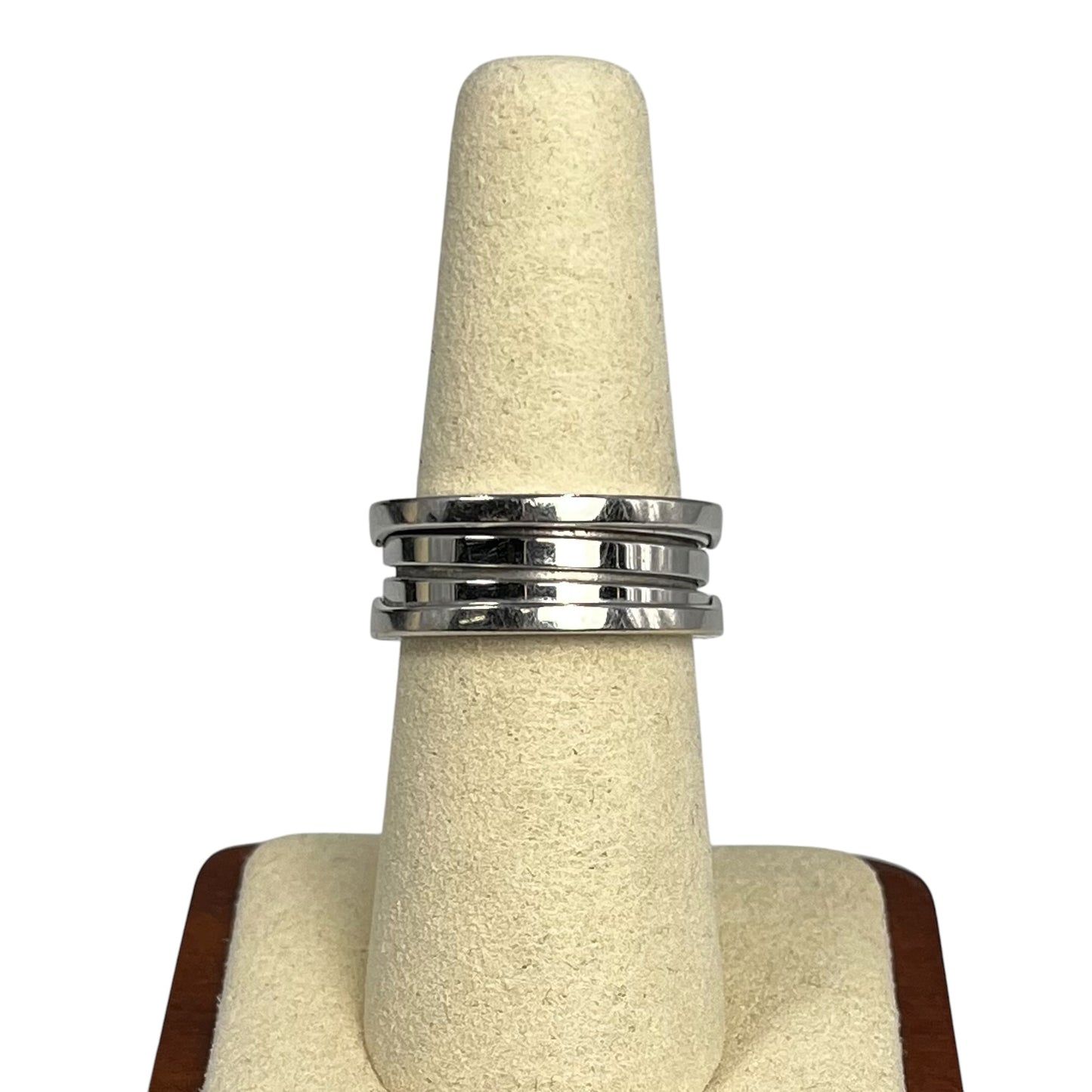 BVLGARI B-ZERO1 ビー・ゼロワン 2バンド リング ジュエリー - 18KWG