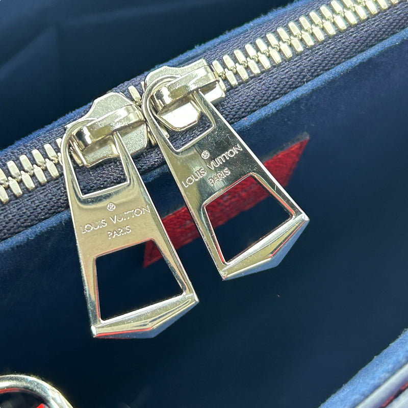 Louis Vuitton Twist Tote Coquelicot Epi Leather Handbag - Red 