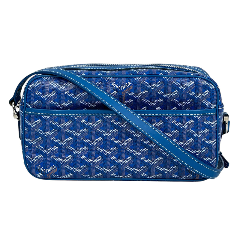 HOLD GOYARD Gap Vert PM Shoulder Bag - Blue 