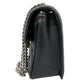 GUCCI Deco Leather Mini Chain Shoulder Bag - Black 