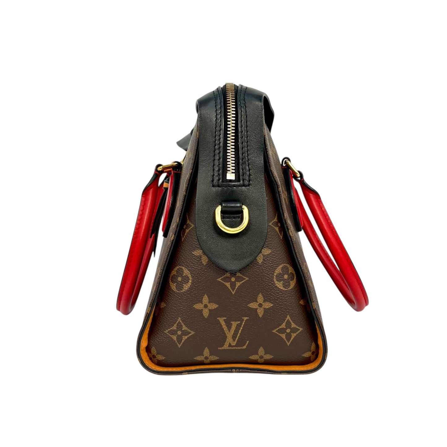 Louis Vuitton Monogram Canvas Tuileries Handbag - Brown 