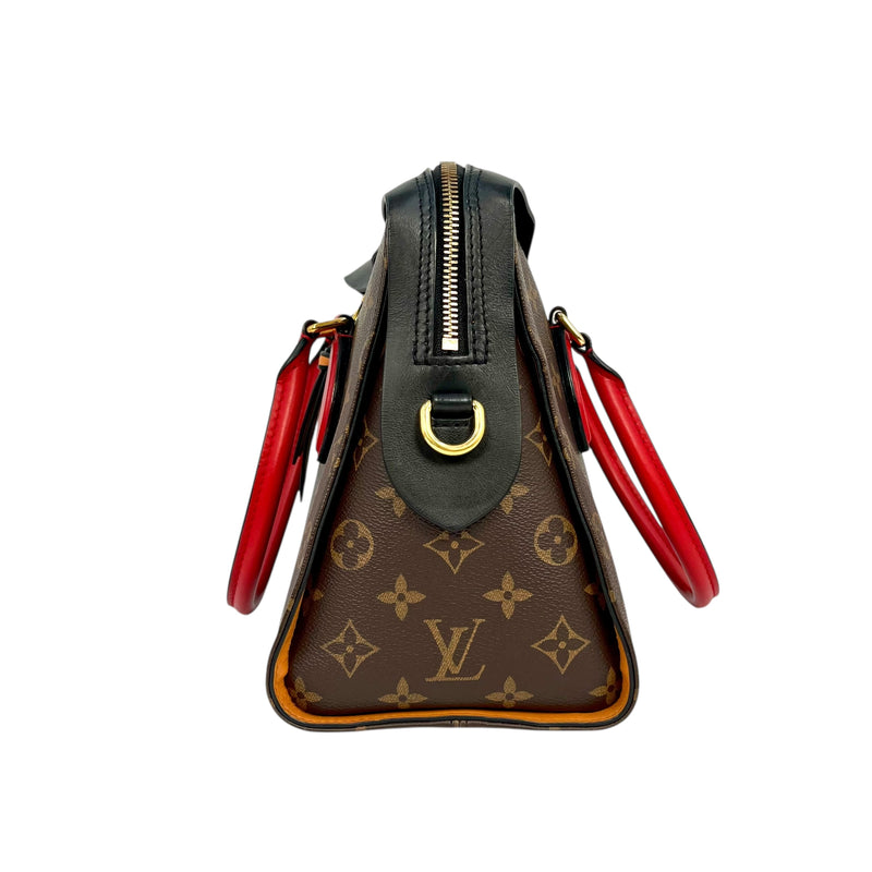 Louis Vuitton Monogram Canvas Tuileries Handbag - Brown 