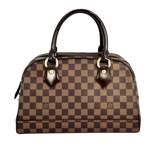 Louis Vuitton Damier Ebene Duomo Handbag - Dark Brown 
