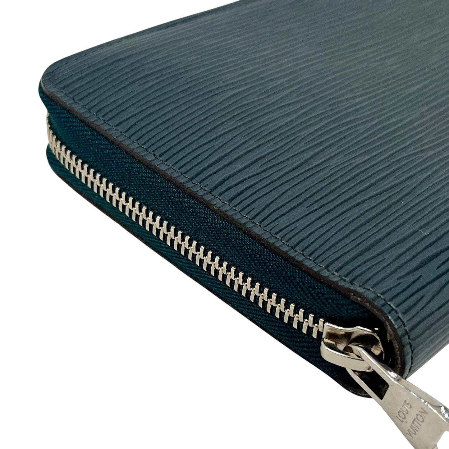 Louis Vuitton Epi Zippy Organizer Long Wallet - Blue Black 