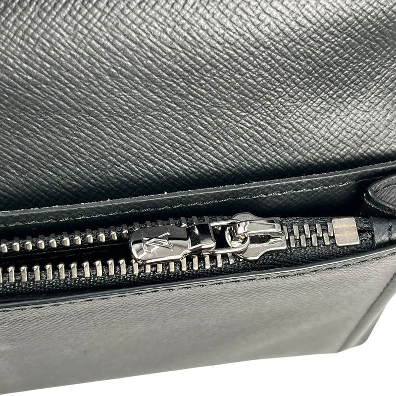 Louis Vuitton モノグラム エクリプス キャンバス ロングウォレット - ブラック