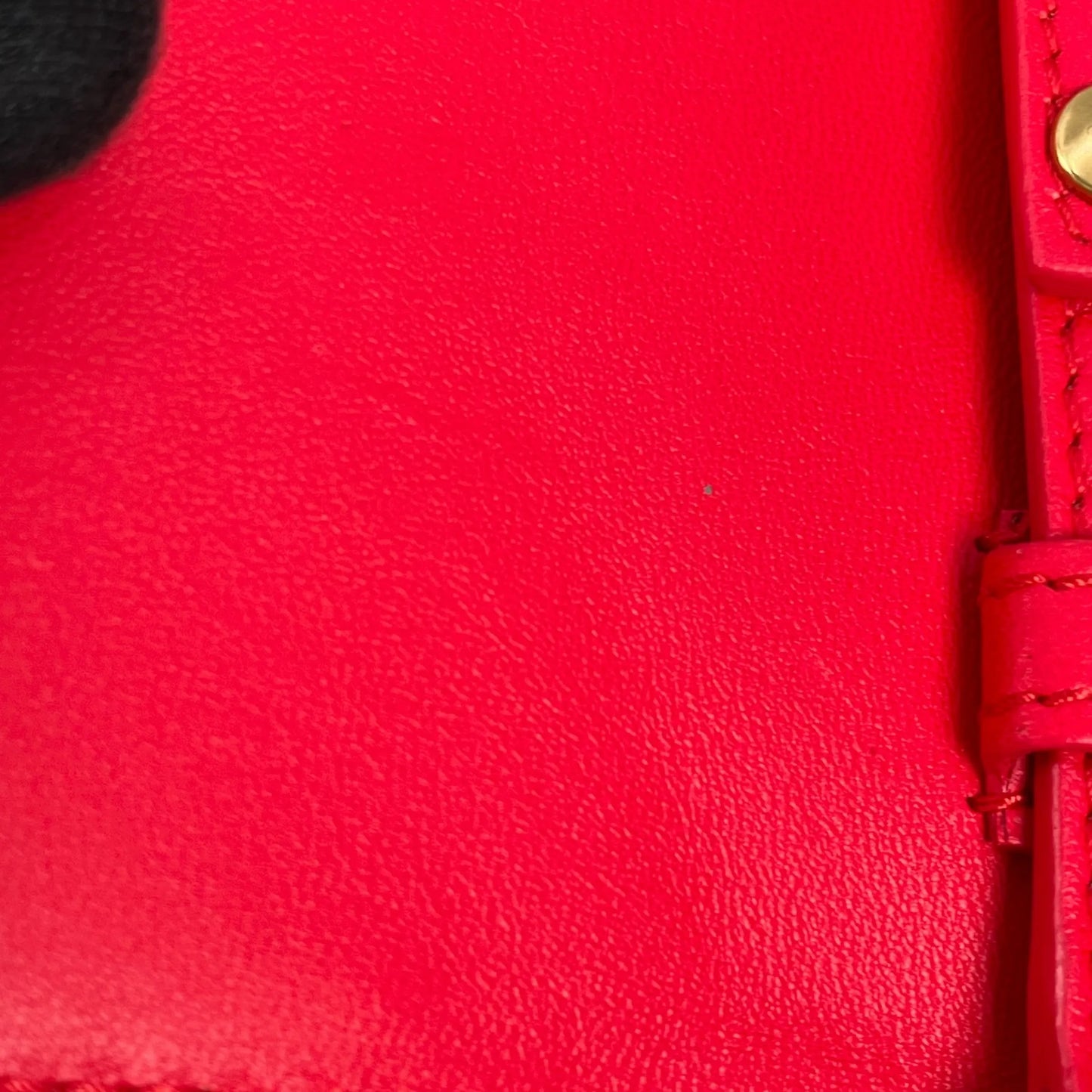 Balenciaga Hourglass Chain Shoulder Bag - Red 