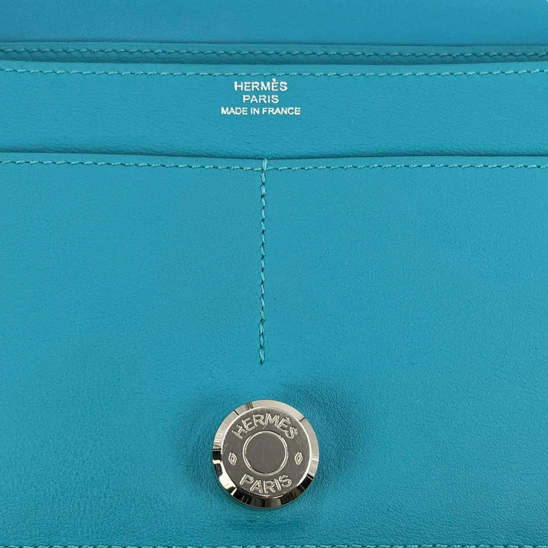 Hermes Dogon GM Bifold Long Wallet - Blue 