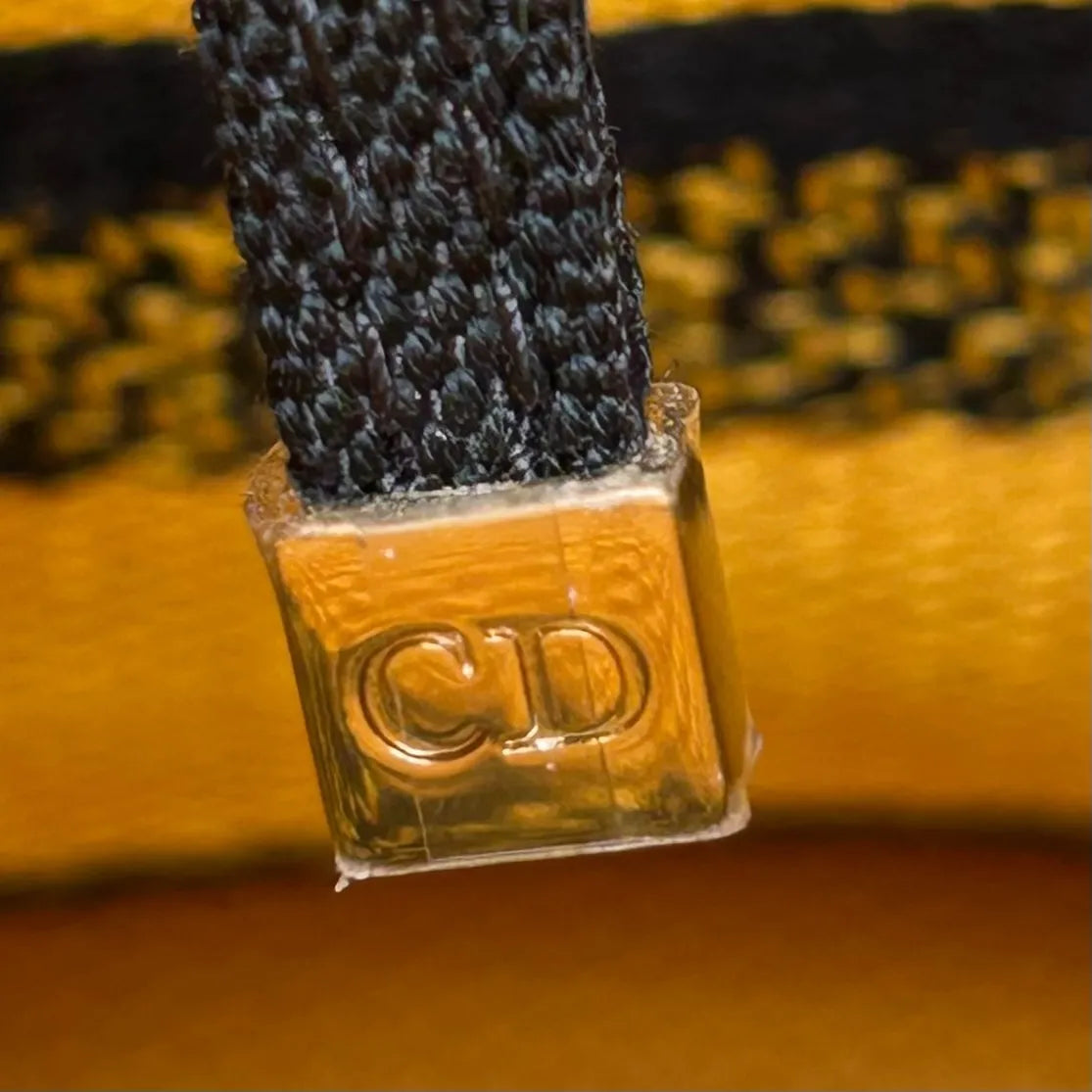 Dior Lady D-Light Handbag - Yellow and Green 