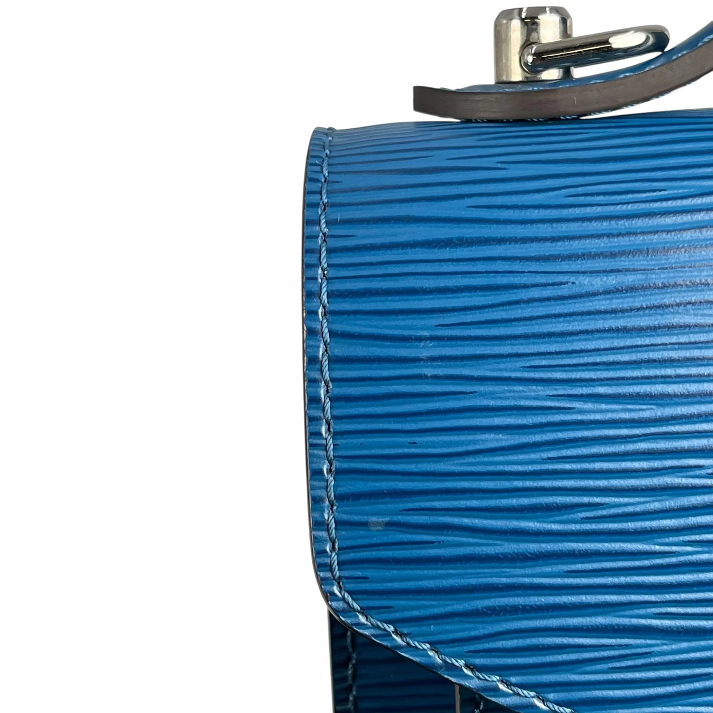 Louis Vuitton Epi Leather Monceau BB Handbag - Blue 