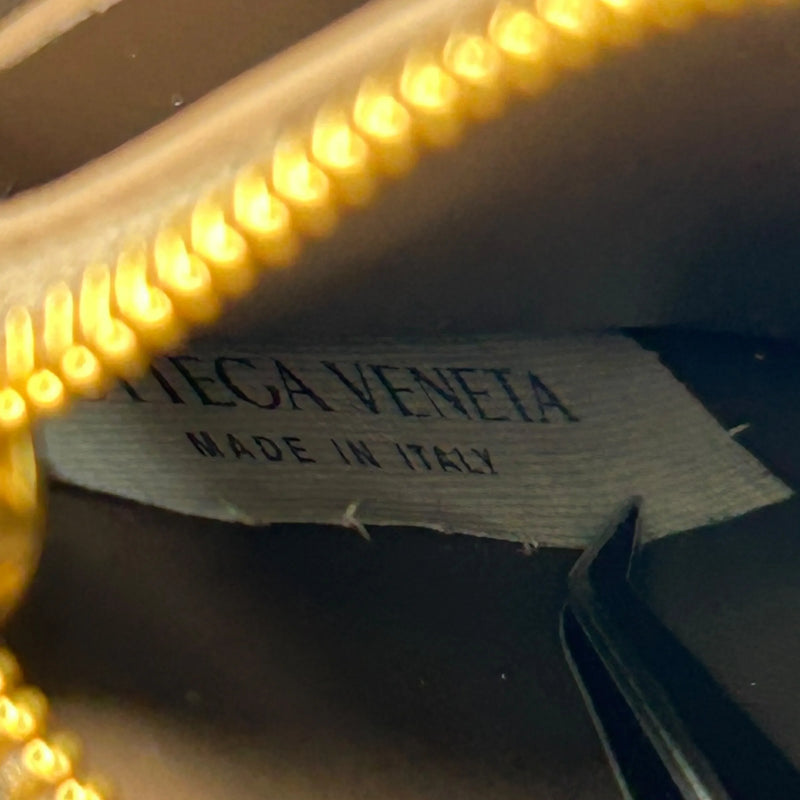 Bottega Veneta Intrecciato Flap Continental Long Wallet - Brown 