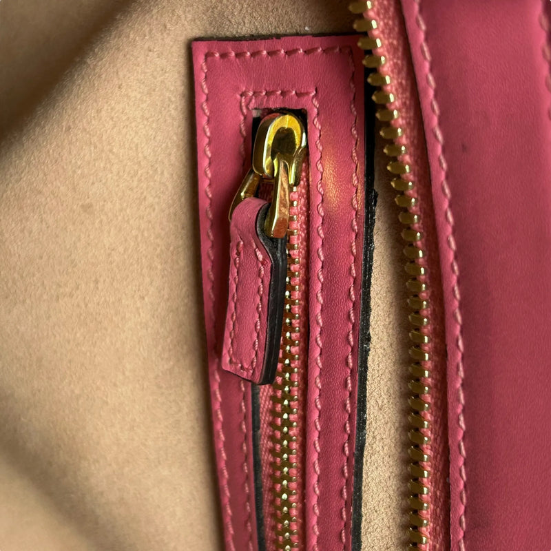 GUCCI グッチシマ レザー ハンドバッグ ショルダーバッグ - ピンク