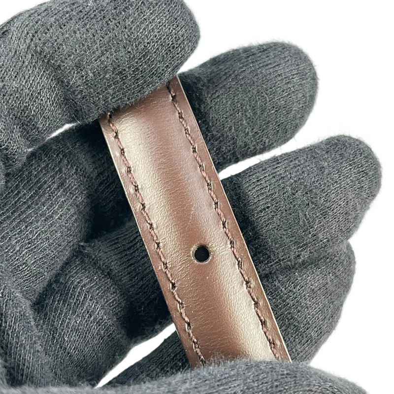 LOUIS VUITTON Leather Shoulder Strap - Dark Brown - 34941 