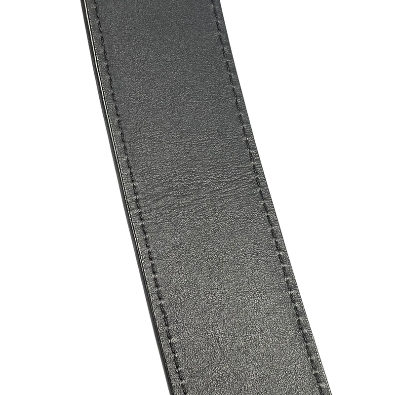 LOUIS VUITTON LV イニシャル リバーシブル ベルト - ブラック