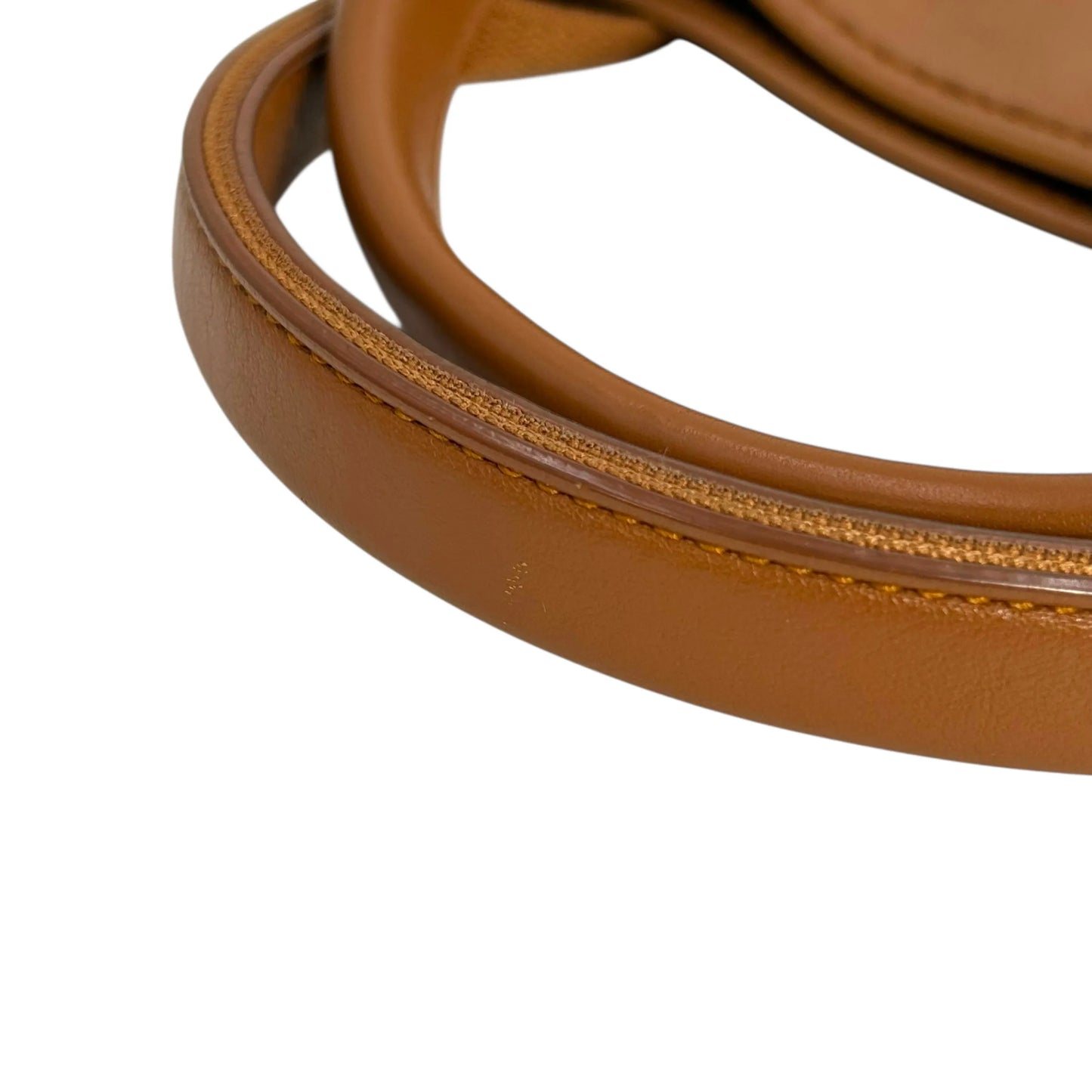 BALENCIAGA Navy Cabas Leather Handbag/Shoulder Bag - Brown 