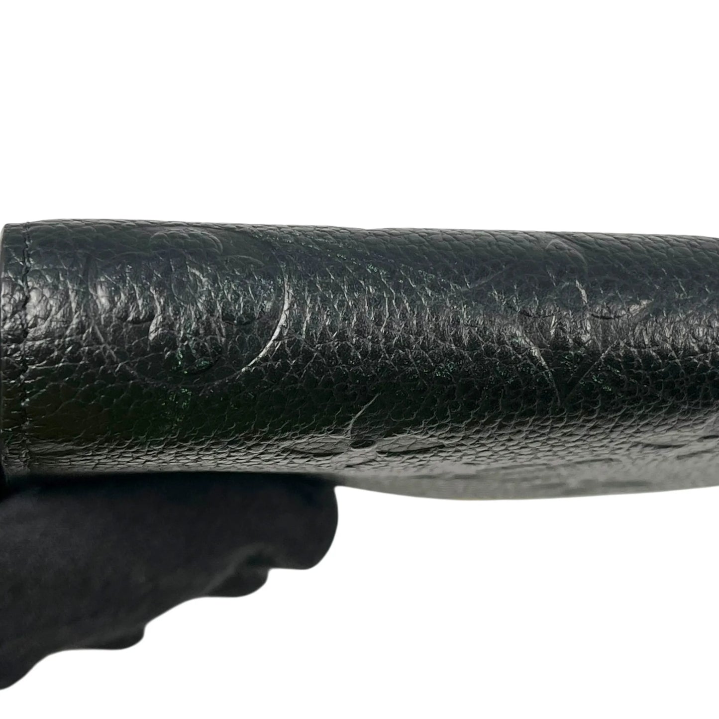 Louis Vuitton Monogram Empreinte Bifold Wallet, Compact Wallet, and Coin Case - Black 