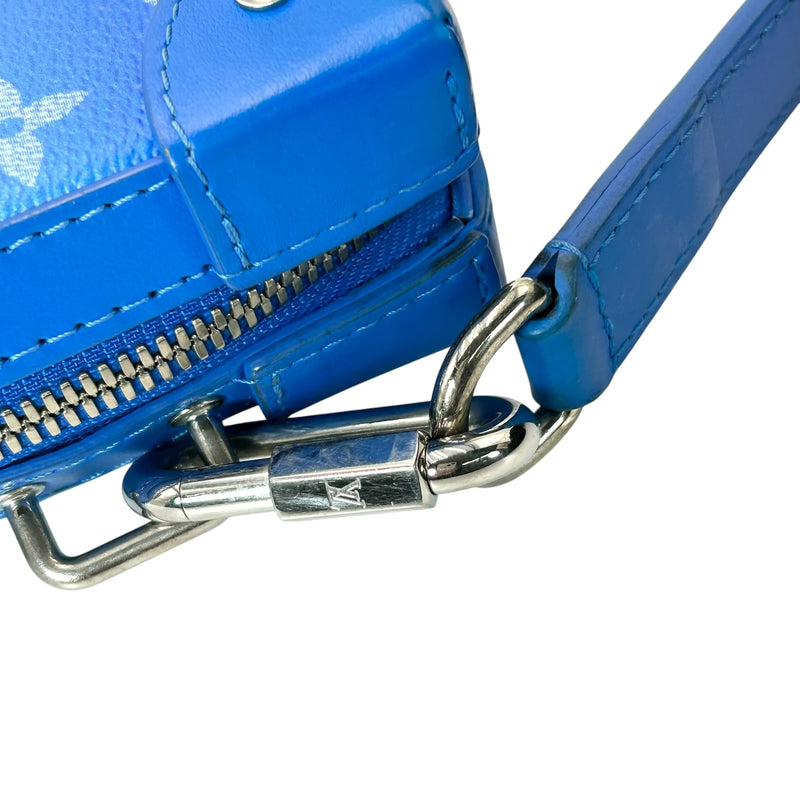 LOUIS VUITTON Soft Trunk Monogram LV Clouds Shoulder Bag - Blue 