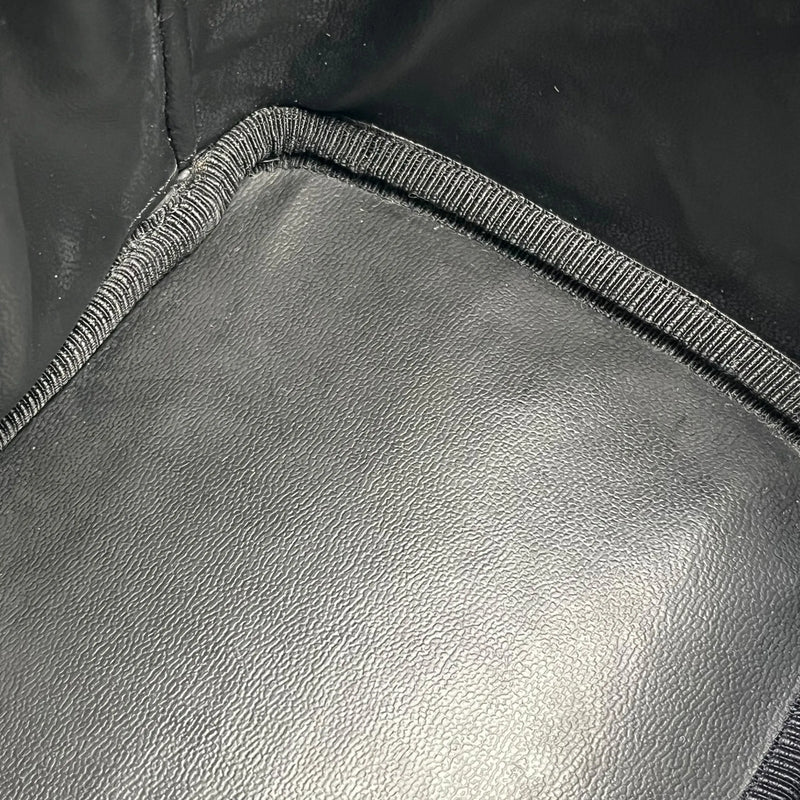 CHANEL Coco Mark Caviar Skin Vanity Bag Mini Bag - Black 